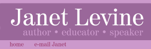 Janet Levine, author, speaker, educator, Parenting Pesonality, Enneagram Intelligences